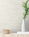Tapeta imitująca grasscloth Wallquest WS71205 Shades of White