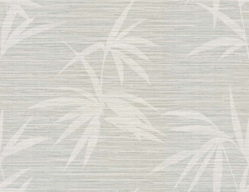 Tapeta liście bambusa Wallquest WS71300 Shades of White