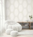 Tapeta stylizowane liście Wallquest WS71715 Shades of White