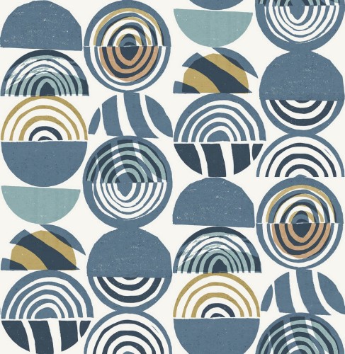 Tapeta koła i półkola Fine Decor FD26446 Seychelles