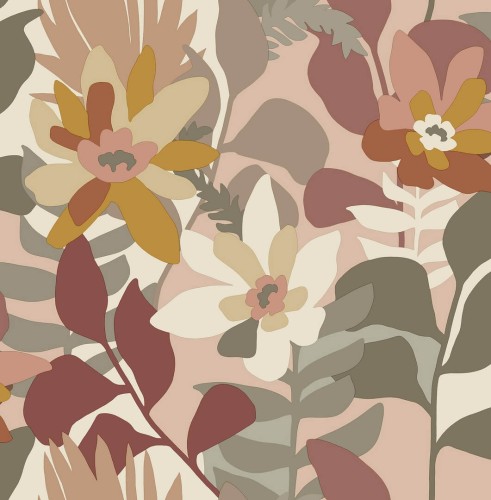 Tapeta kwiaty retro Fine Decor FD26455 Seychelles