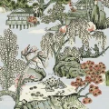 Tapeta azjatycki ogród Thibaut T75460 Asian Scenic Dynasty