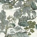 Tapeta azjatycki ogród Thibaut T75463 Asian Scenic Dynasty