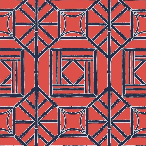 Tapeta treliaż Thibaut T75518 Shoji Panel Dynasty