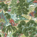 Tapeta krajobraz azjatyckich ogrodów Thibaut T42022 Pagoda Trees Sojourn