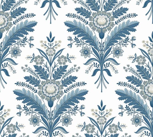 Tapeta roślinny ornament Wallquest TJ40602 Mulberry Tree