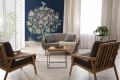 Mural botaniczny drzewo i ptaki Wallquest TJ41402M Mulberry Tree