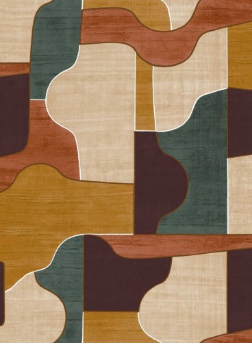 Tapeta geometryczna Casamance 76820202 Modernismo