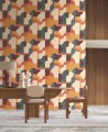 Tapeta geometryczna Casamance 76820406 Modernismo