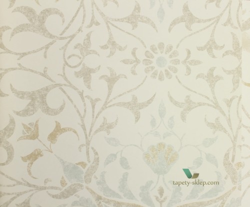 Tapeta Liście Morris & Co 216038 Net Ceiling Pure