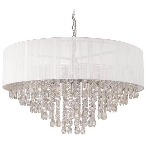 Kryształowy żyrandol Singapore P09376WH