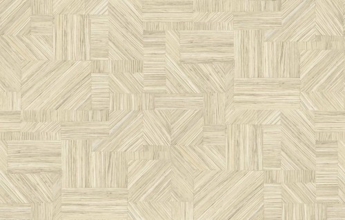 Tapeta geometryczna Casamance 76891528 Imbrication Nature Sur Mesure - 100 cm szer.