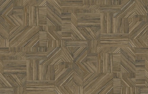 Tapeta geometryczna Casamance 76892038 Imbrication Nature Sur Mesure - 100 cm szer.