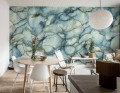 Fototapeta imitująca marmur Rebel Walls R20242 Agate Dreams Blue Hot Pops
