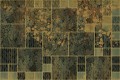 Fototapeta botanika i geometria Instabilelab LARISA Gold 24K