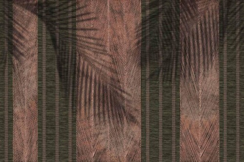 Fototapeta liście Instabilelab MALLORY Rose Gold 24K