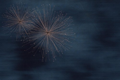 Fototapeta nowoczesna Instabilelab PAIGE Rose Gold 24K