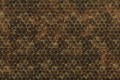 Fototapeta stylizowane liście Instabilelab PENNY Gold 24K