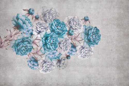 Fototapeta kwiaty piwonii Instabilelab Autumn Flowers 03 Memories