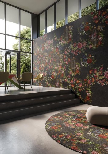 Fototapeta botaniczna – kwiaty, ptaki i klatki Instabilelab Cages 01 Memories