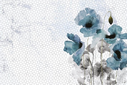 Fototapeta kwiaty i geometria Instabilelab Cataleja 03 Memories