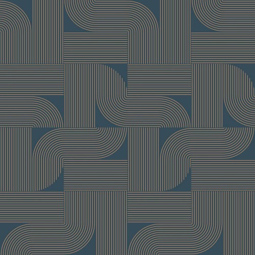 Tapeta graficzna w stylu art-deco Caselio LIG 106576040 Softness Light