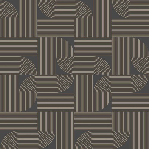 Tapeta graficzna w stylu art-deco Caselio LIG 106579021 Softness Light