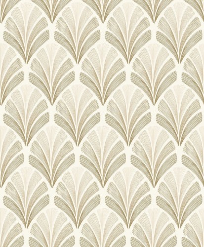 Tapeta wachlarze w stylu art-deco Casadeco ANFO 201051611 Folies ST-James Annees Folles