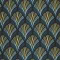Tapeta wachlarze w stylu art-deco Casadeco ANFO 201056944 Folies ST-James Annees Folles