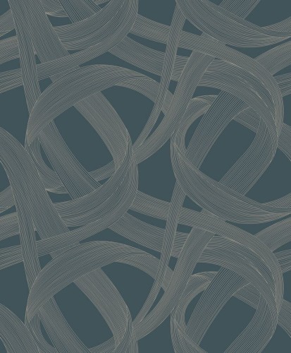 Tapeta wirujące linie Casadeco ANFO 201066155 Shimmy Annees Folles