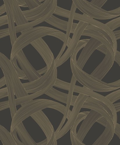 Tapeta wirujące linie Casadeco ANFO 201069820 Shimmy Annees Folles