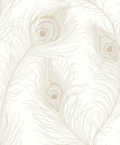 Tapeta pawie pióra Casadeco ANFO 201072222 Revue Annees Folles