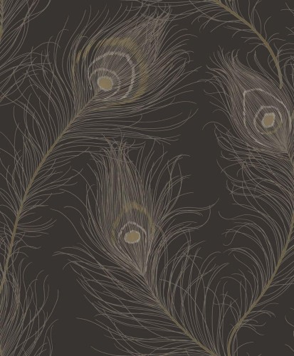 Tapeta pawie pióra Casadeco ANFO 201079957 Revue Annees Folles