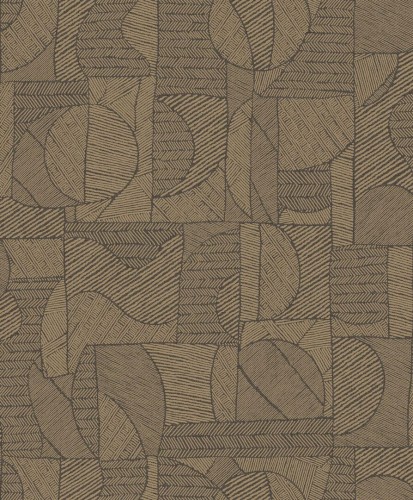 Tapeta geometryczna etniczna Casadeco MATA 201162707 Baman Matera