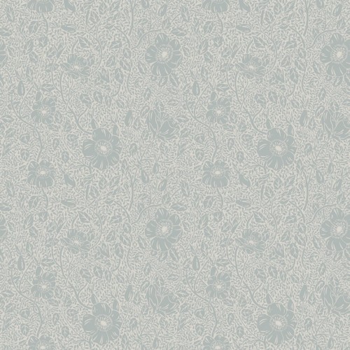 Tapeta stylizowane róże Sandberg 814-56 Anton Misty Blue Tradgarden