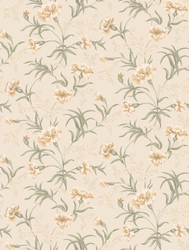 Tapeta kwiaty goździki Sandberg S10562 Emilie Honey Tradgarden
