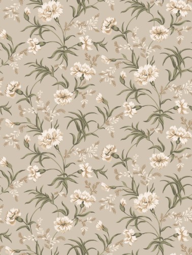 Tapeta kwiaty goździki Sandberg S10563 Emilie Clay Tradgarden