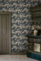 Tapeta korony drzew Sandberg S10566 Ragnvi Midnight Blue Tradgarden