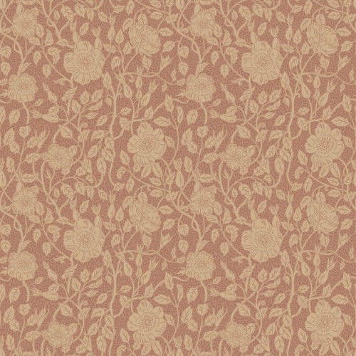 Tapeta stylizowane róże Sandberg S10568 Anton Terracotta Tradgarden