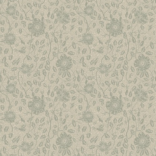 Tapeta stylizowane róże Sandberg S10569 Anton Sage Green Tradgarden