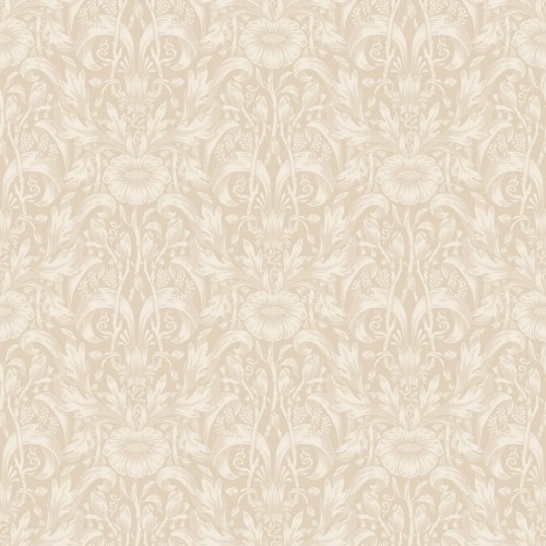 Tapeta roślinne medaliony Sandberg S10570 Emil Beige Tradgarden