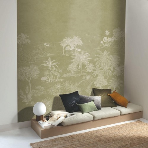 Mural tropikalny Caselio BORN 106554006 S Timor Vert Borneo