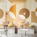 Mural geometryczny retro Caselio TST 106452004 L Molly Twist