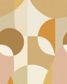 Mural geometryczny retro Caselio TST 106452005 S Molly Twist