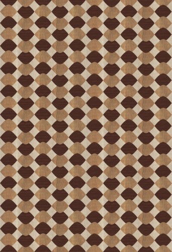 Tapeta fornir geometryczna Elitis RM1039 70 Le Jeu de Dame Marqueteries