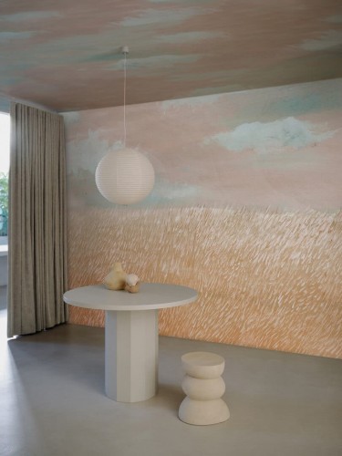 Fototapeta artystyczny krajobraz natury Wall&Deco WDCG2501 Il colore del Grano Contemporary 2025