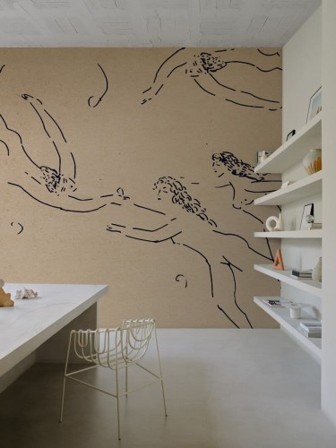 Fototapeta ludzkie sylwetki Wall&Deco WDDA2501 Danae Contemporary 2025