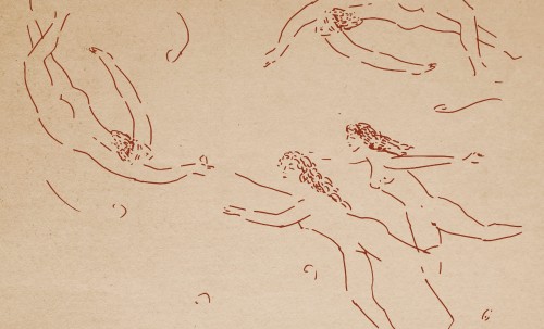 Fototapeta ludzkie sylwetki Wall&Deco WDDA2502 Danae Contemporary 2025