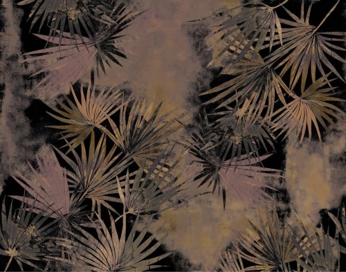 Fototapeta palmowe liście Wall&Deco WDEV2502 Evoking Contemporary 2025