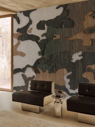 Fototapeta moro na drewnie Wall&Deco WDHB2501 Hiding In Barks Contemporary 2025